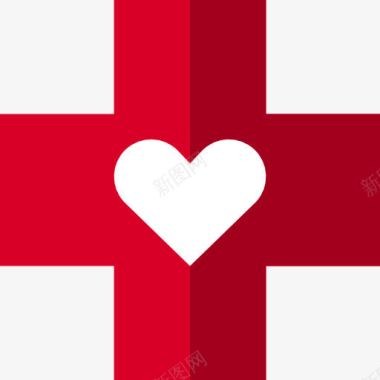 护士医院红十字会图标图标