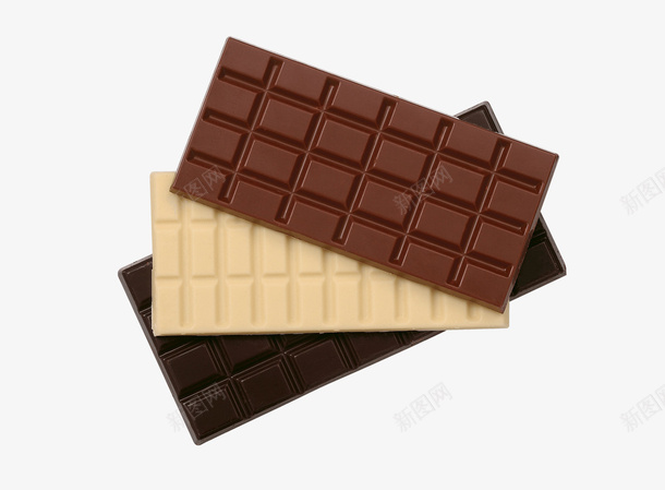 黑白三块巧克力png免抠素材_88icon https://88icon.com 巧克力PNG 巧克力PNG素材 点心 美味 营养 零食 食物