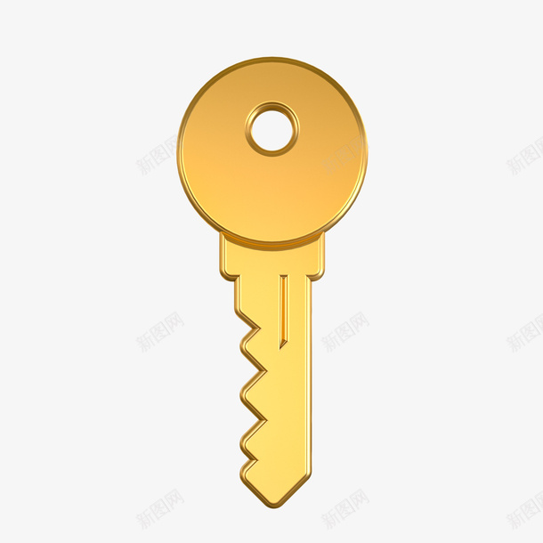 一把精致金属钥匙png免抠素材_88icon https://88icon.com 五金制品 五金钥匙 插画 金属钥匙 金色钥匙