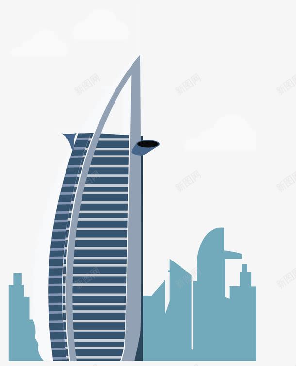 迪拜旅游帆船酒店png免抠素材_88icon https://88icon.com 出国旅游 帆船酒店 旅游季 矢量png 迪拜 迪拜旅游