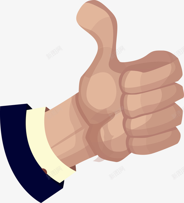 卡通赞扬手势装饰图png免抠素材_88icon https://88icon.com 免抠图 卡通有趣 大拇指 矢量图案 设计图 赞扬