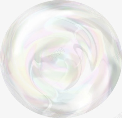 海浪水花图案水花卡通梦幻透明泡泡图标图标
