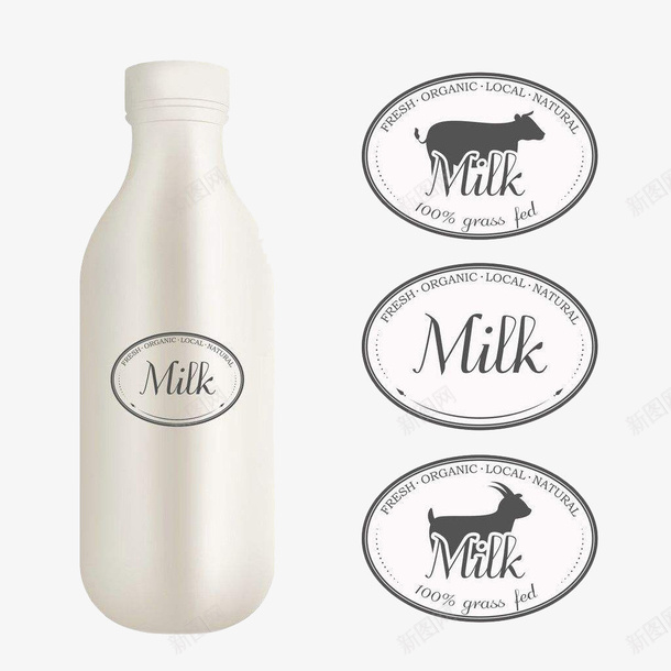 卡通牛奶瓶png免抠素材_88icon https://88icon.com MILK 包装 卡通 卡通牛奶瓶 标志 标签 牛奶 牛奶瓶 设计