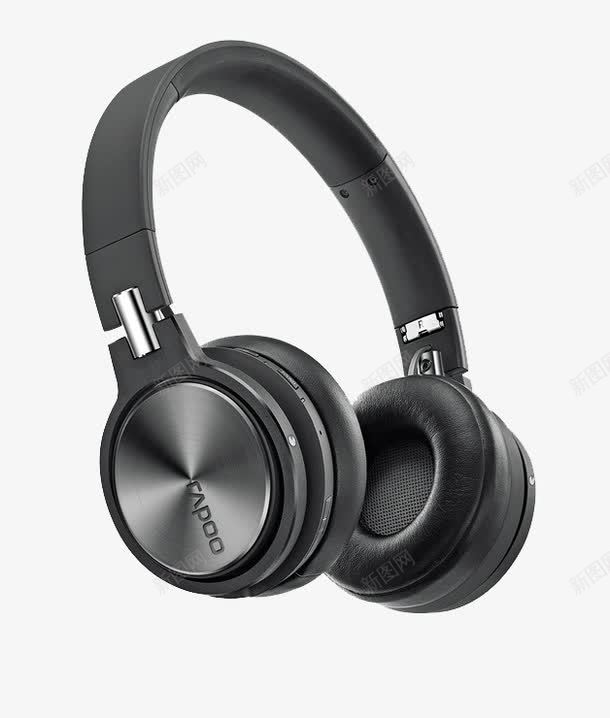 头戴式耳机png免抠素材_88icon https://88icon.com 产品实物 头戴式耳机 质感 黑色耳机