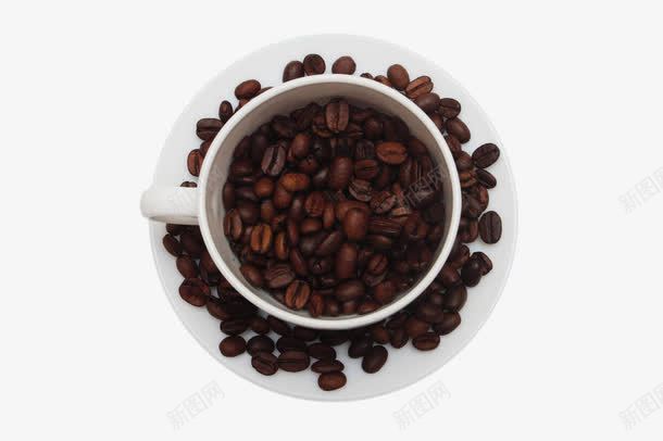 白色杯子里的咖啡豆png免抠素材_88icon https://88icon.com coffee 冲饮 卡布基诺 咖啡 咖啡豆 抵抗困意 振奋精神 提神 杯子 热的 热饮 苦的 颗粒 饮料