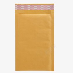 茶类包装设计黄色牛皮纸气泡信封袋高清图片