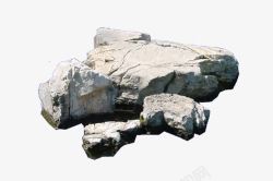 沙石形状不规则的石头高清图片