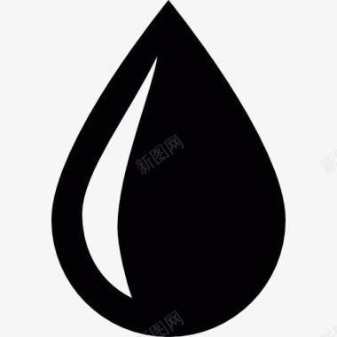 液体流淌水滴图标图标