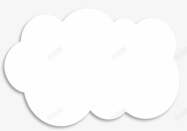 云朵产品展示框png免抠素材_88icon https://88icon.com 云朵 产品 卡通 展示框 白色