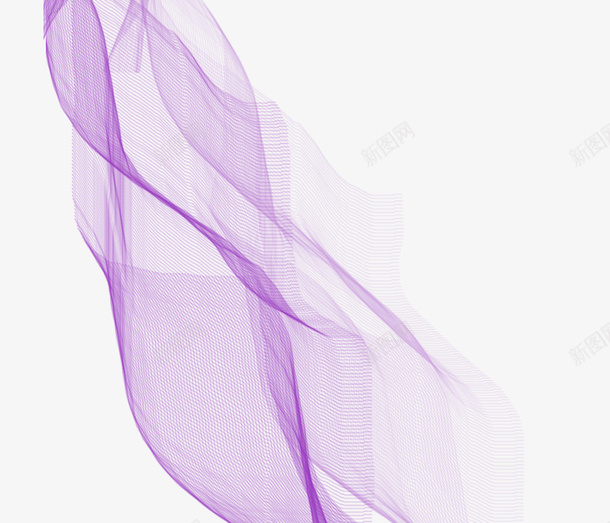 紫色的飘带png免抠素材_88icon https://88icon.com PNG图形 紫色 纹理 织带 装饰 飘带