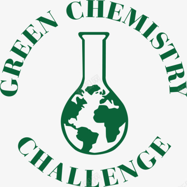 化学刺激性绿色环保化学图标图标