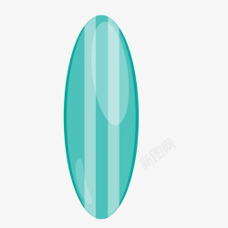 冲浪滑板卡通沙滩冲浪滑板高清图片