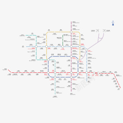 交通路线地铁交通路线矢量图高清图片