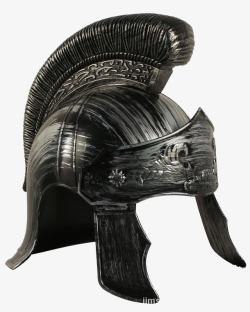 金属头盔黑色骑士头盔高清图片