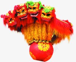 中国传统舞狮艺术素材