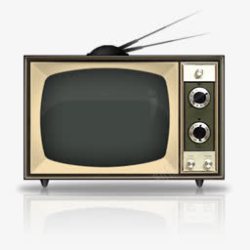 影音设备电视机怀旧影音设备及道具透明图标高清图片