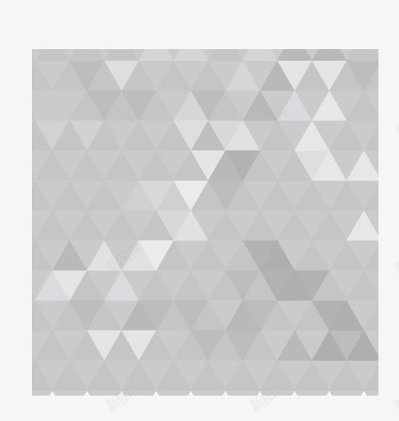 灰白三角立方体图案png免抠素材_88icon https://88icon.com 时尚背景 灰白三角形 立方体图案矢量图