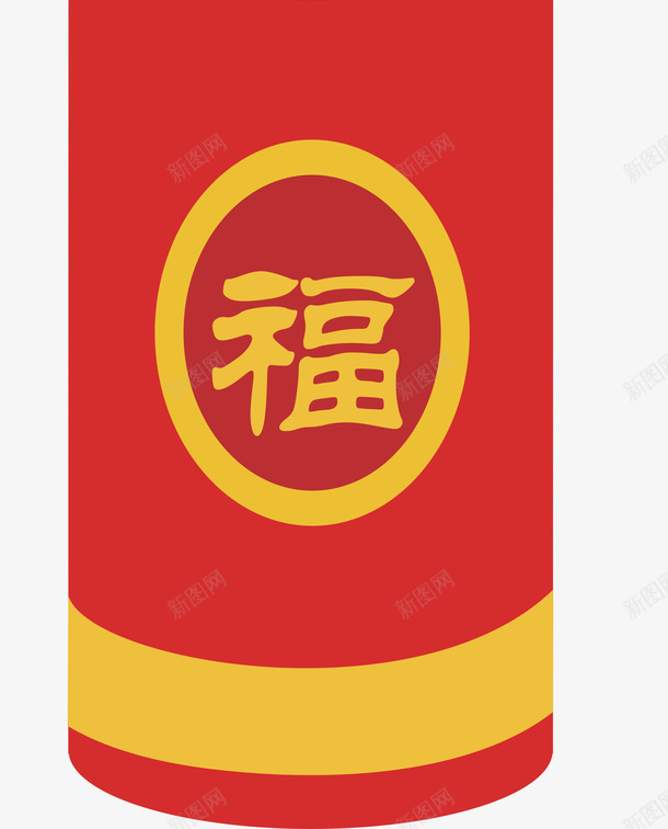 鞭炮爆竹单个cdr免抠素材_88icon https://88icon.com 喜庆 庆典 新年 新年炮 烟花 爆竹 红炮 红色 过年 鞭炮