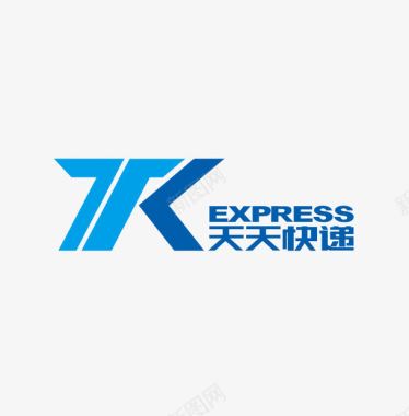 多色彩logO天天快递logo图标图标