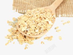 一勺子麦片素材