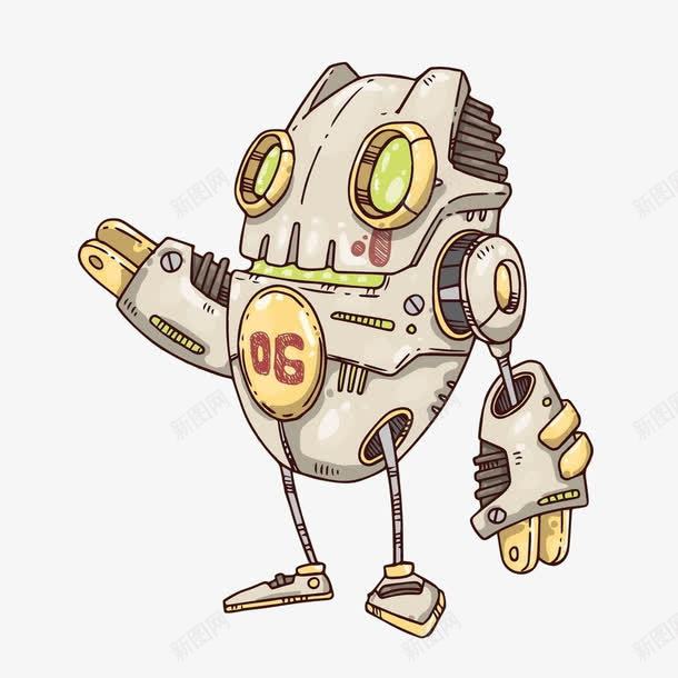 椭圆形机器人png免抠素材_88icon https://88icon.com 人工智能 头像 机器人 机器人头像 机械 科学技术 科幻