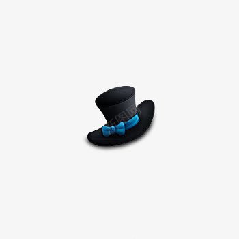礼帽png免抠素材_88icon https://88icon.com 帽子 绅士 绅士帽 西装 黑色