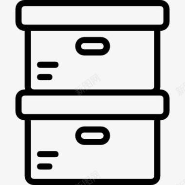 文档盒子图标图标