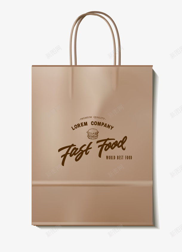 手提食品便捷购物袋png免抠素材_88icon https://88icon.com 便捷纸袋 手提袋 纸袋 美食 袋样机 购物袋 食品包装袋 食品袋