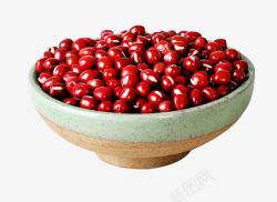 种子果实一碗红豆高清图片