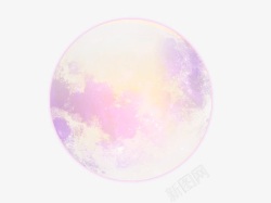 粉色月亮月亮高清图片