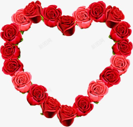 粉红玫瑰png免抠素材_88icon https://88icon.com 心形 爱心 玫瑰花 红玫瑰 花心环 花朵 花瓣