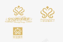 婚纱标志皇宫婚纱LOGO图标高清图片