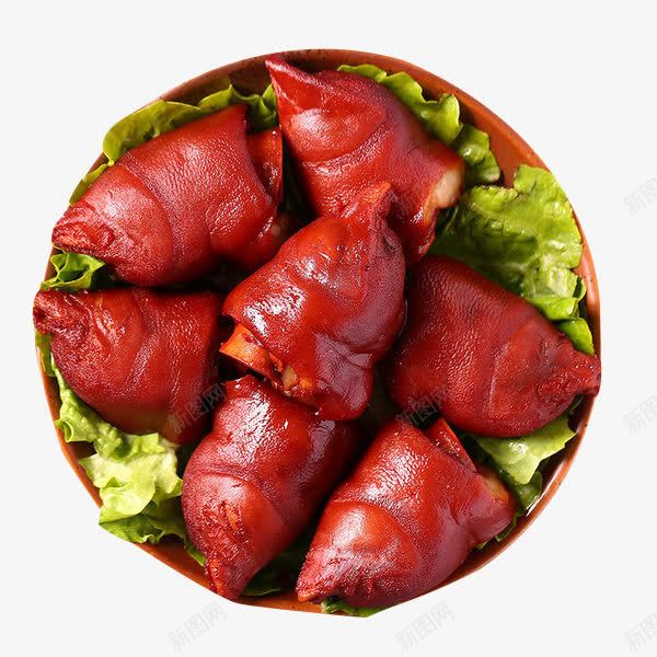 俯拍盘里的酱猪手png免抠素材_88icon https://88icon.com 多汁猪手 猪手海报 猪腿肉 猪蹄实物 酱猪肉 酱猪蹄实拍 高清猪蹄海报