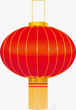 灯笼金金红色灯笼高清图片