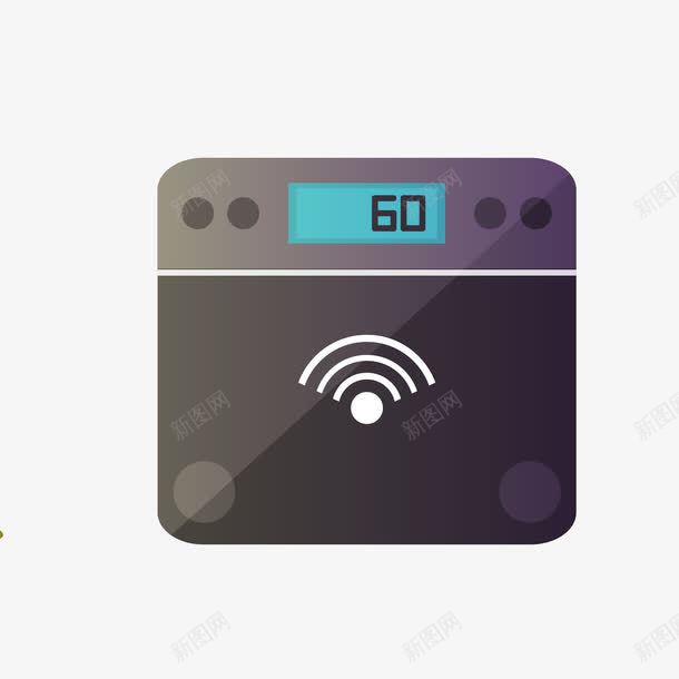 手绘wifi称重仪器png免抠素材_88icon https://88icon.com WIFI png免抠图 体重仪 创意 卡通 手绘 时尚 称重 蓝牙