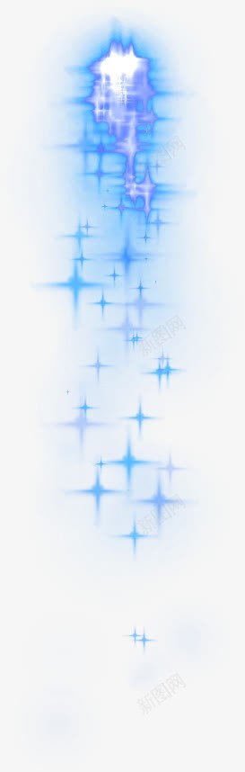 水蓝色星光点点png免抠素材_88icon https://88icon.com png素材 星光点点 水蓝色