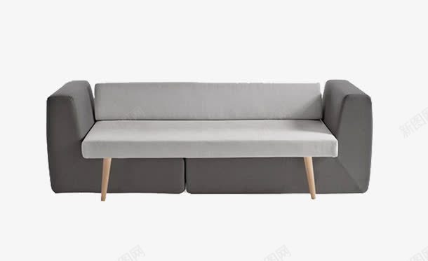 组合式灰色配色沙发png免抠素材_88icon https://88icon.com 北欧风情 可拆分沙发 多功能沙发 组合沙发实物