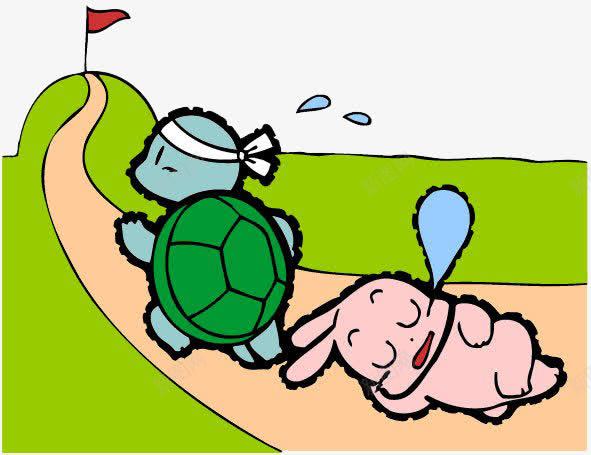 龟兔赛跑png免抠素材_88icon https://88icon.com 乌龟 乌龟图案 兔子 比赛 胜利 赛跑