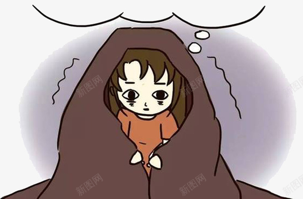 儿童抑郁症漫画png免抠素材_88icon https://88icon.com 儿童 抑郁儿童 抑郁症 无力感 漫画