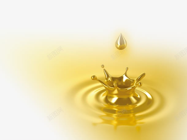 金色水滴png免抠素材_88icon https://88icon.com 水滴 油 金色 食用油