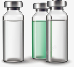 输液瓶药水元素矢量图高清图片