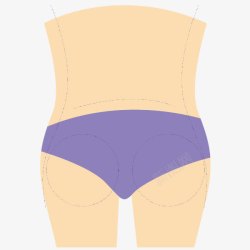 女人身体臀部素材