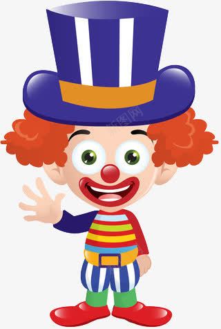小丑png免抠素材_88icon https://88icon.com joker 小丑joker 带帽子 招手 红嘴唇