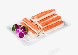 日式蟹肉蟹肉棒高清图片