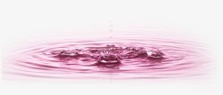 粉色水滴粉色水纹高清图片
