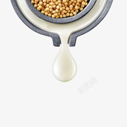 豆浆机广告促销黄豆高清图片