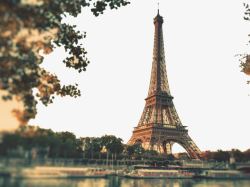 巴黎埃菲尔铁塔二素材