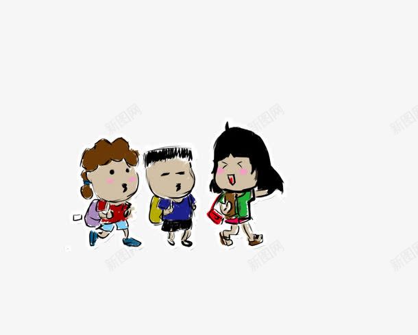 卡通儿童png免抠素材_88icon https://88icon.com 儿童 卡通 同伴 同学 玩耍