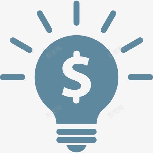 灯泡金融png免抠素材_88icon https://88icon.com Bulb business idea light marketing money solution 业务 光 市场营销 灯泡 的想法 解决方案 钱