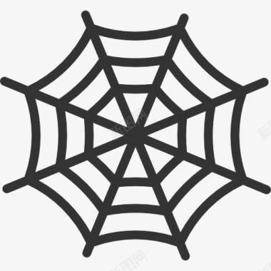 万圣节蜘蛛网图标图标